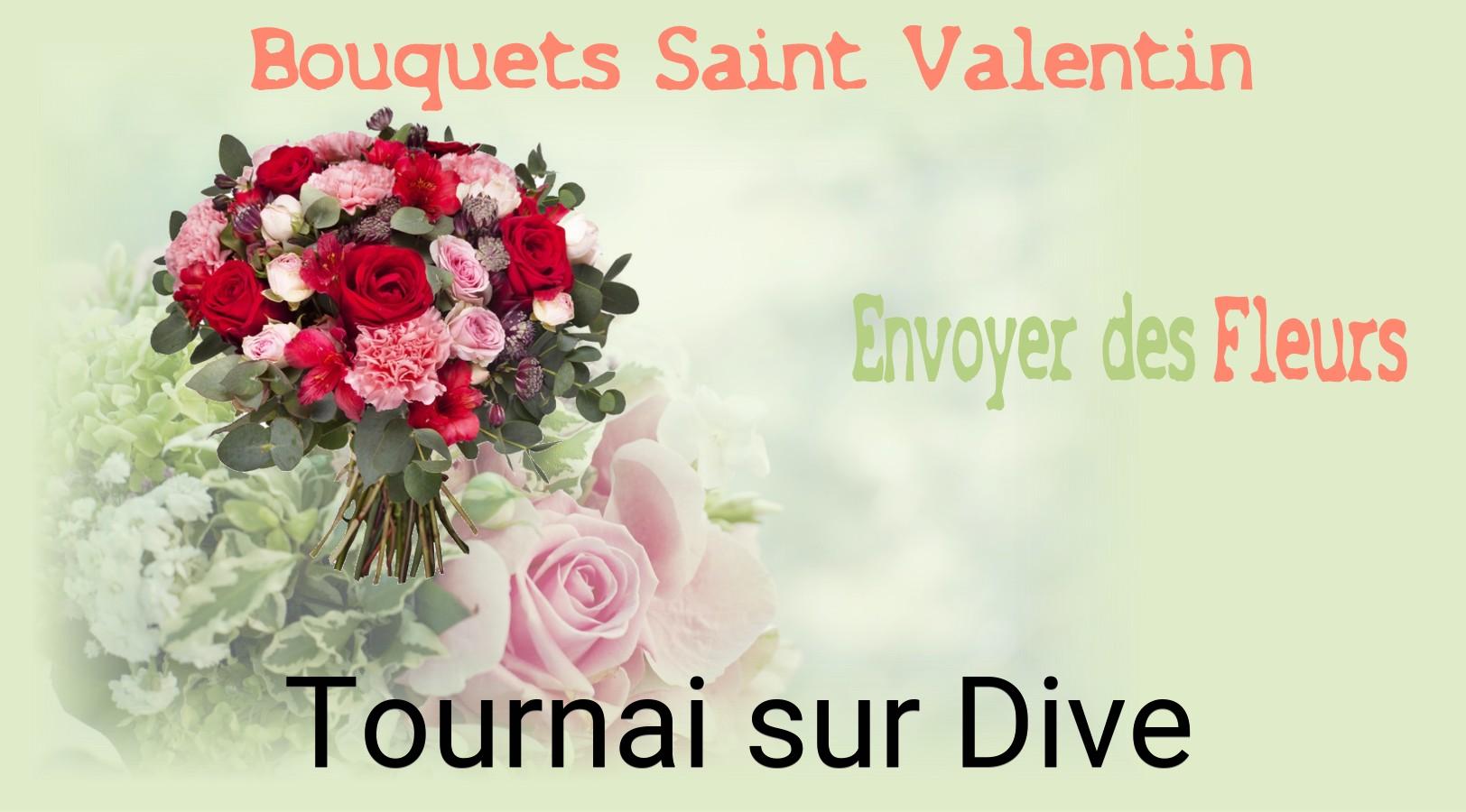 Roses de Saint-Valentin livrées à Tournai-sur-Dive